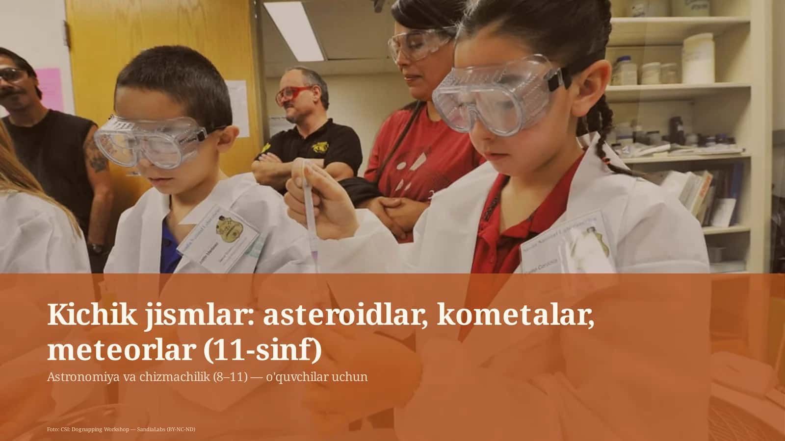 Astronomiya va chizmachilik (8–11) — o'quvchilar uchun 1