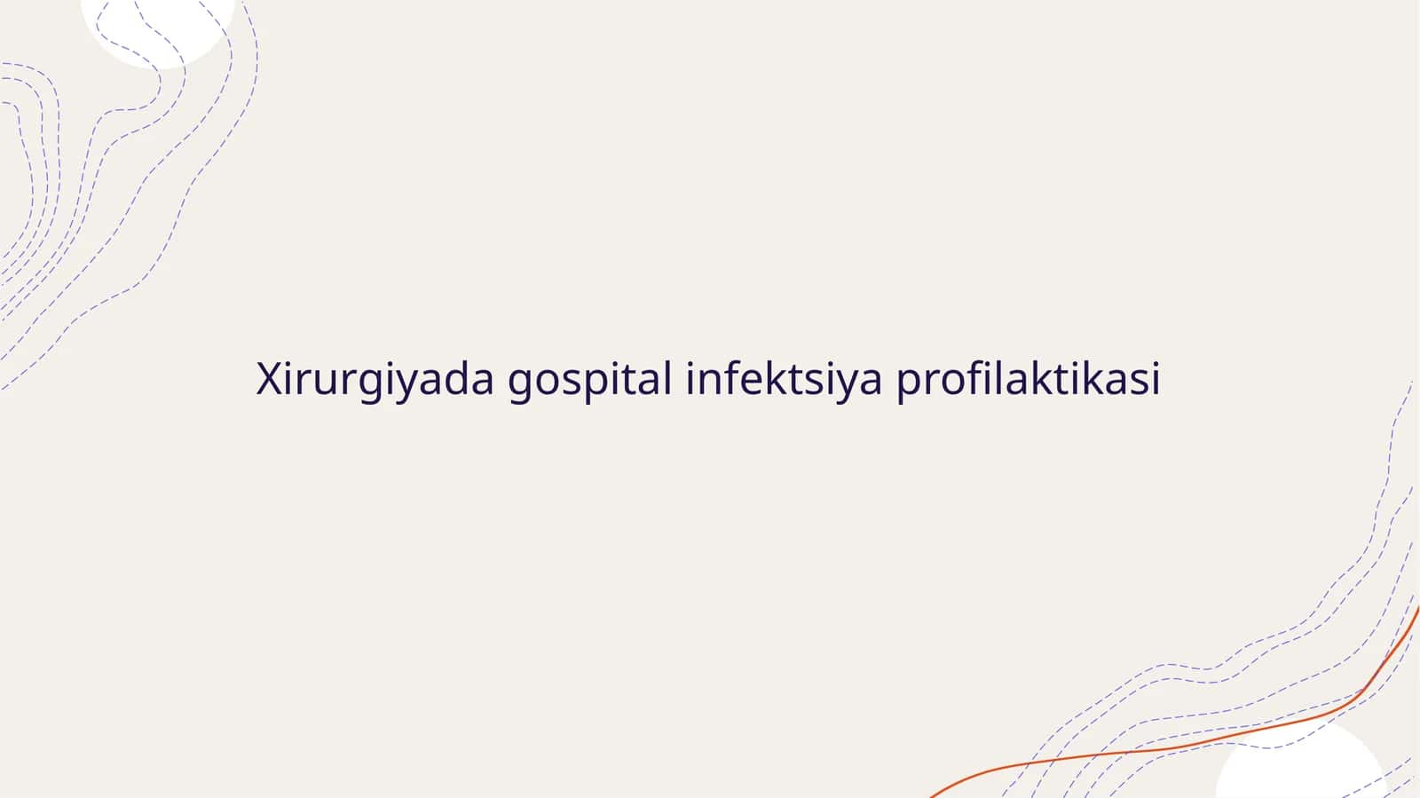 xirurgiyada gospital infeksiya profilaktikasi 1