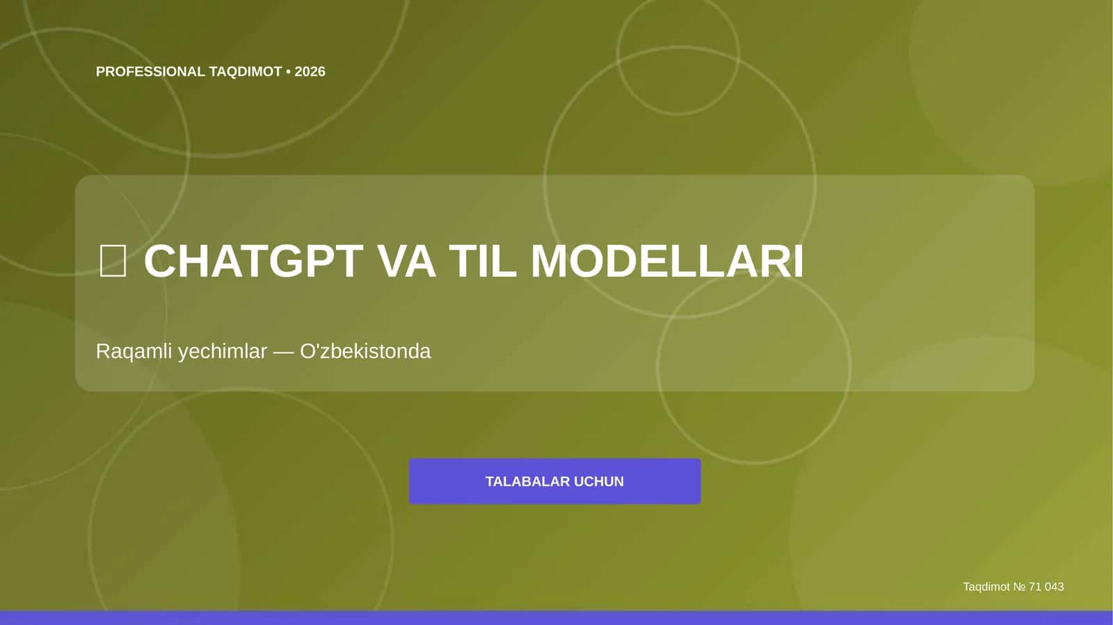 CHATGPT VA TIL MODELLARI 1