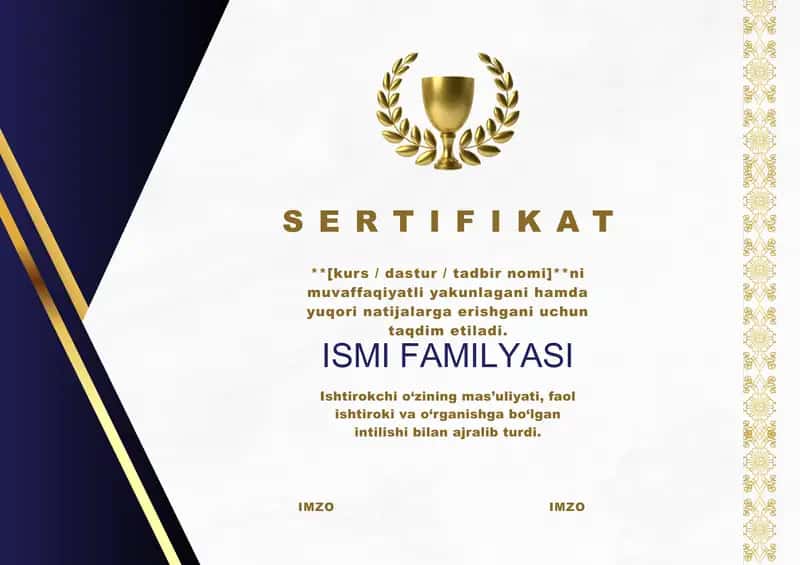 Sertifikat 1