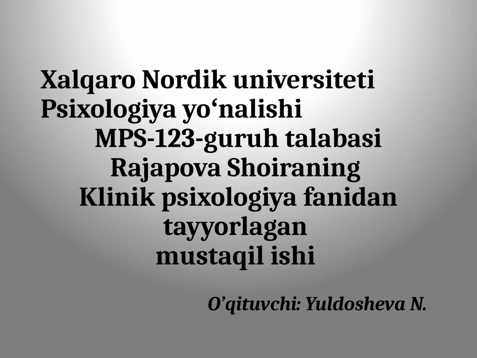 Uyqu buzilishlarini oldini olish shartlari 1
