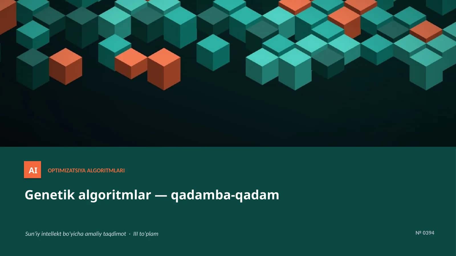 Genetik algoritmlar 1