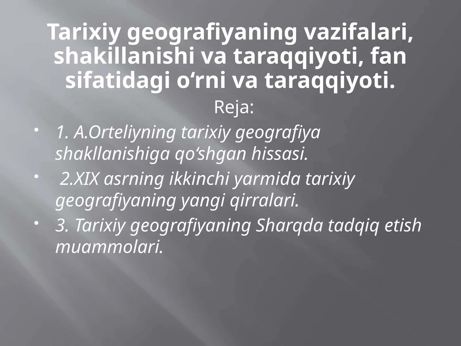 Qadimgi dunyo atlasi 1