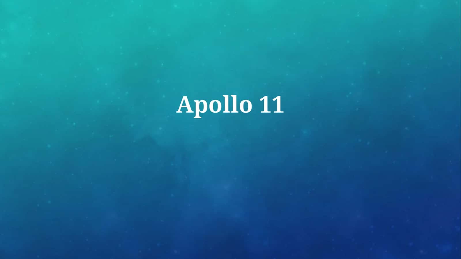 Apollo 11 1