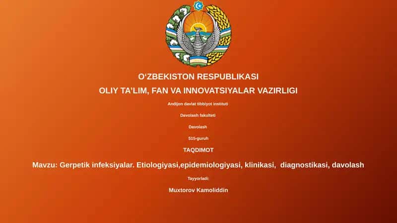 Gerpetik infeksiyalar 1