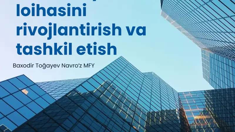 Baxodir Toğayev Navroʻz MFY 1