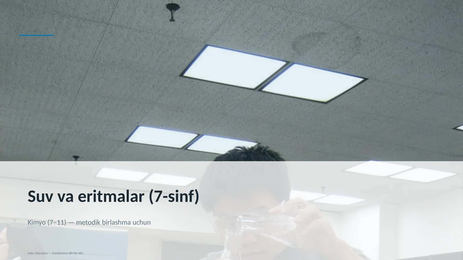 Suv va eritmalar (7-sinf) 1