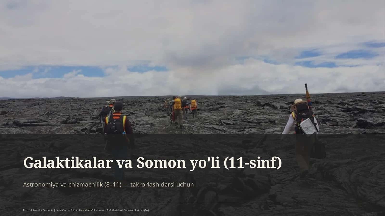 Galaktikalar va Somon yo'li (11-sinf) 1