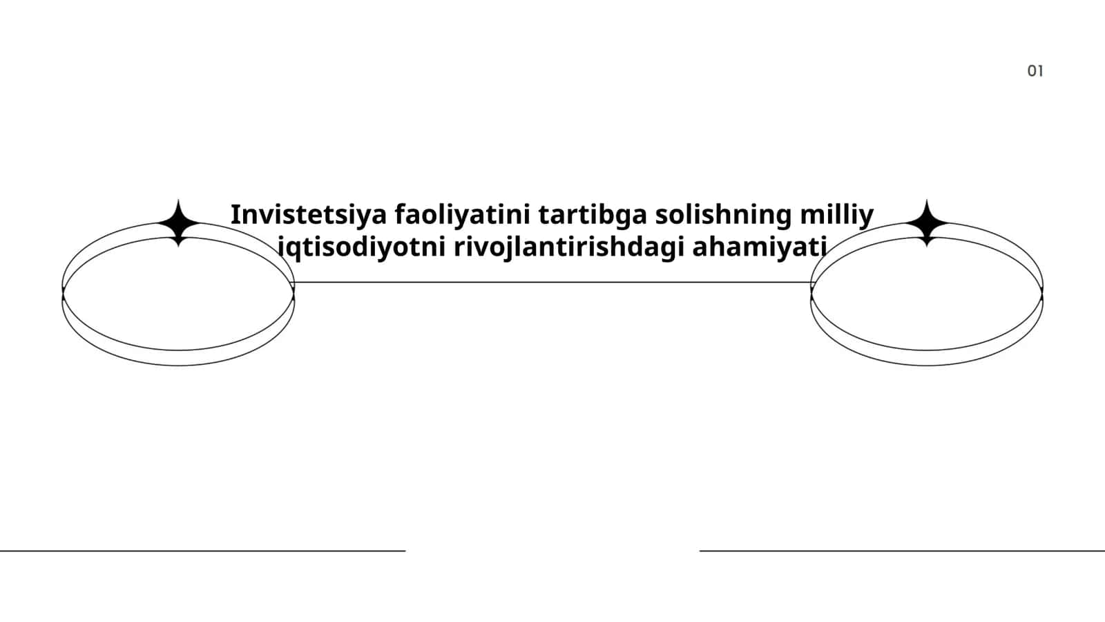 Invistetsiya faoliyatini tartibga solishning milliy iqtisodiyotni rivojlantirishdagi ahamiyati 1