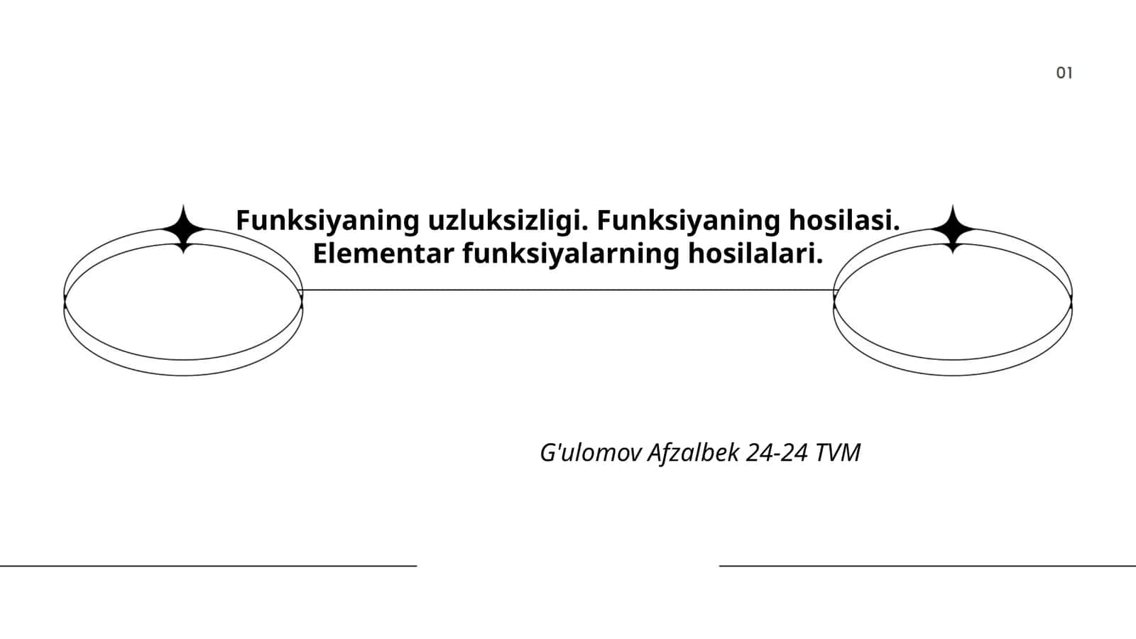 G'ulomov Afzalbek 24-24 TVM 1