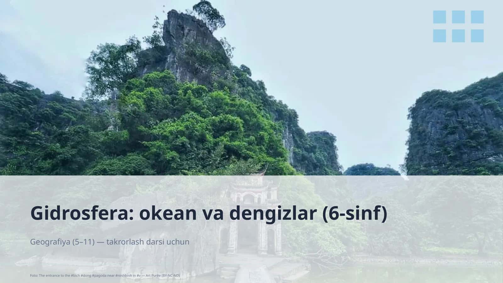 Gidrosfera: okean va dengizlar (6-sinf) 1