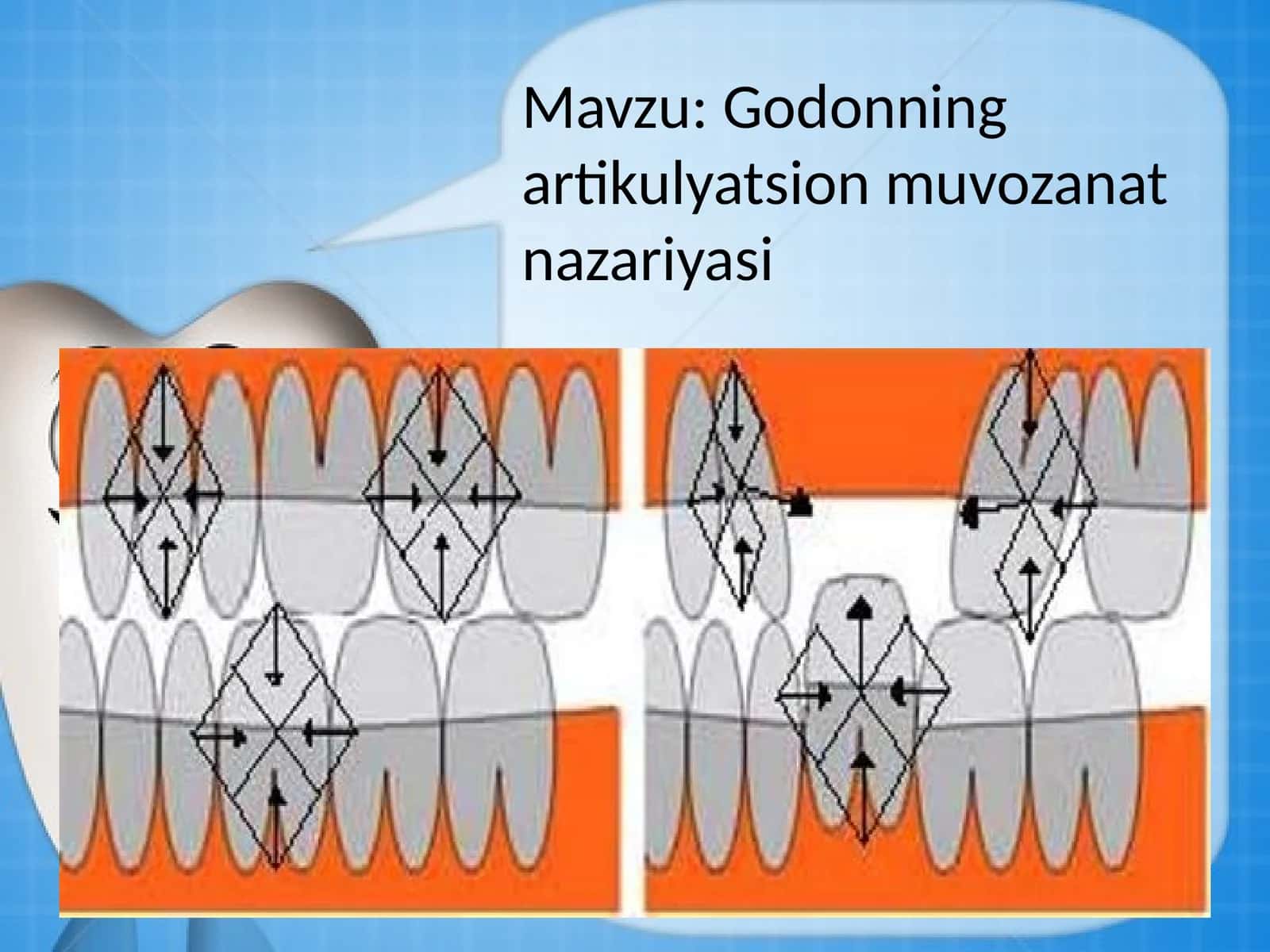 Godonning artikulyatsion muvozanat nazariyasi 1