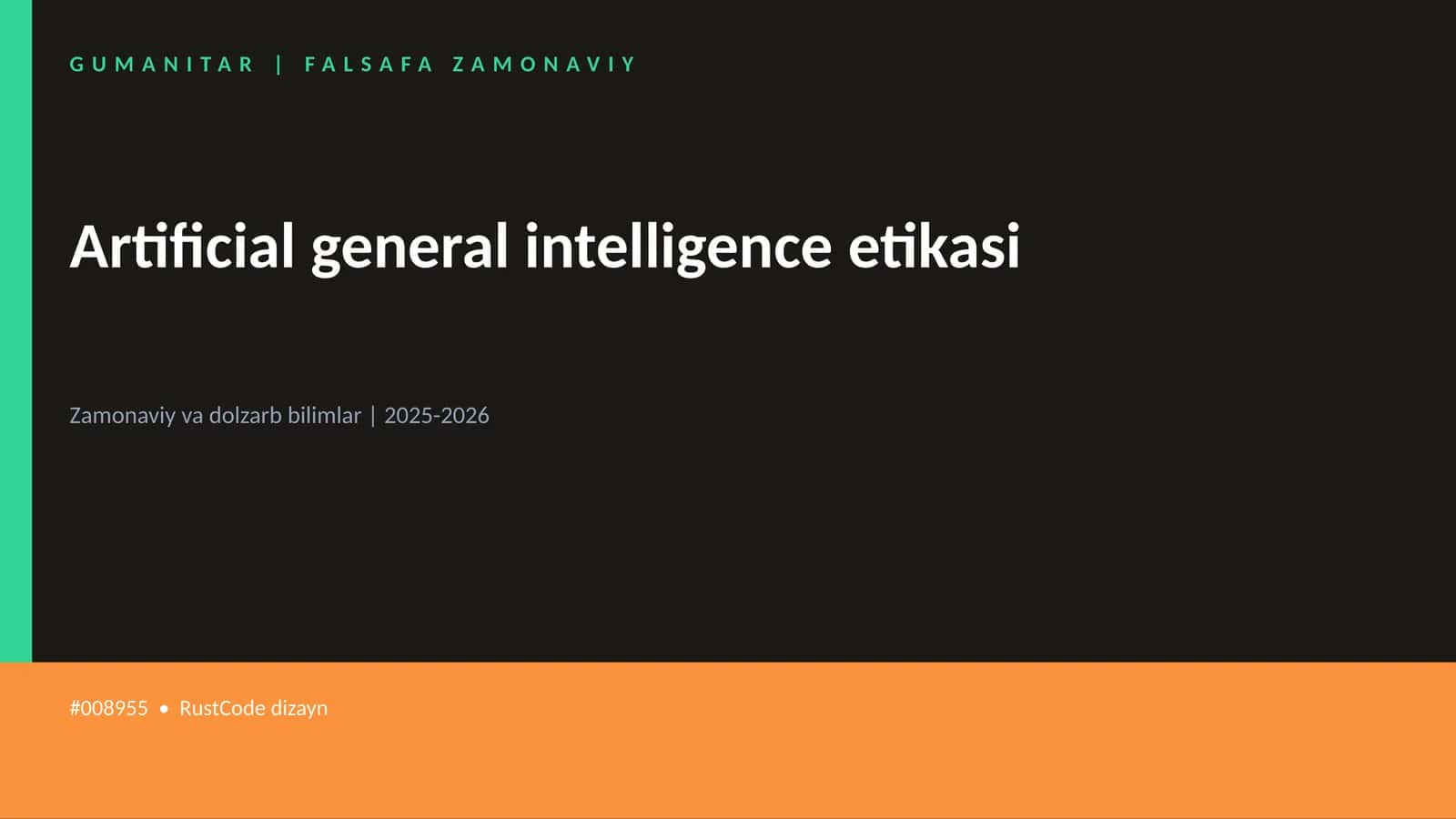 Artificial general intelligence etikasi 1