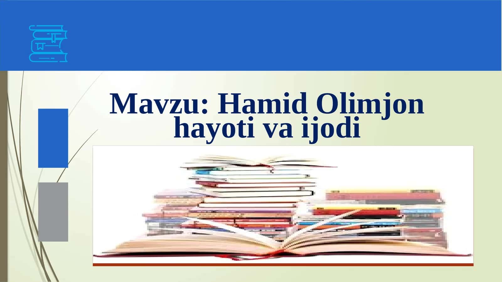 Hamid Olimjon hayoti va ijodi 1