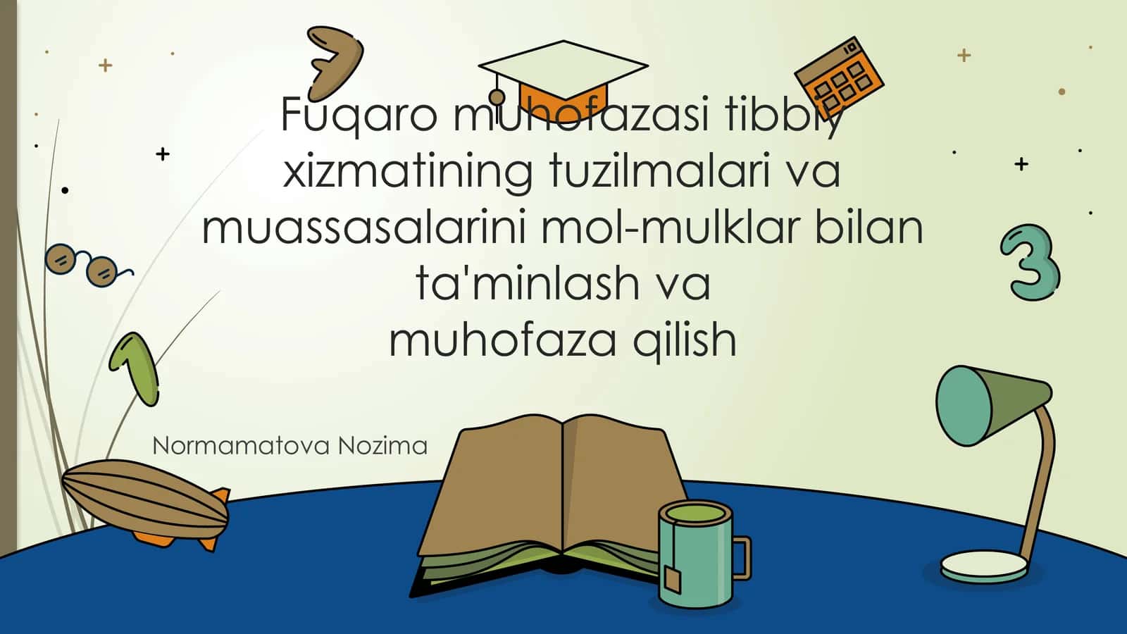Tibbiy xizmatlar muhofazasi uchun mol-mulklarni boshqarish 1