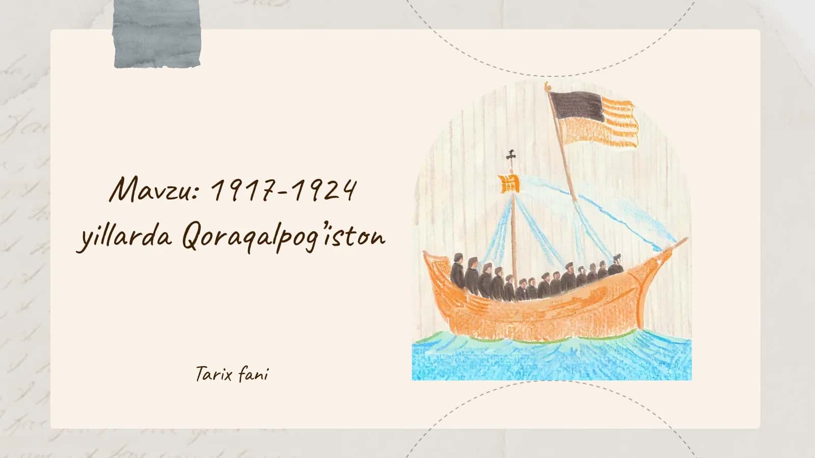 1917-1924- yillarda Qoraqalpog’iston 1