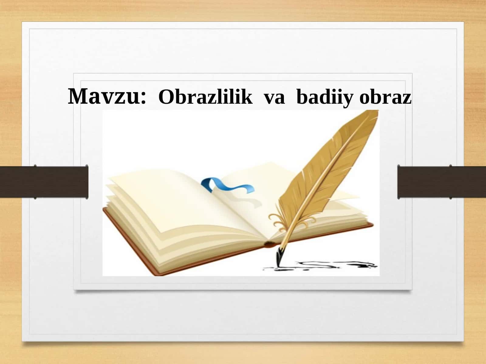 Оbrаzlilik vа bаdiiy оbrаz 1