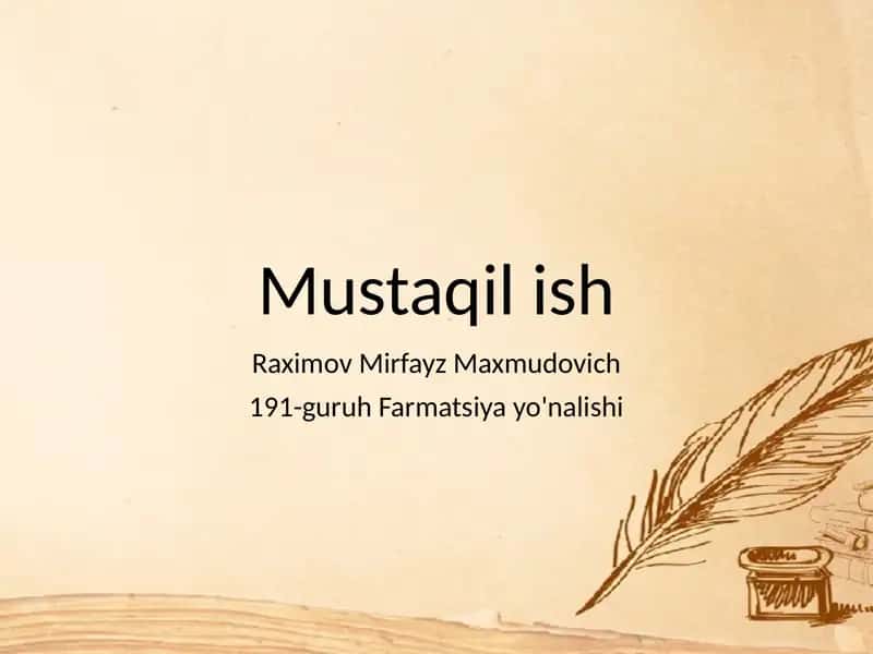 Mustaqilish 1