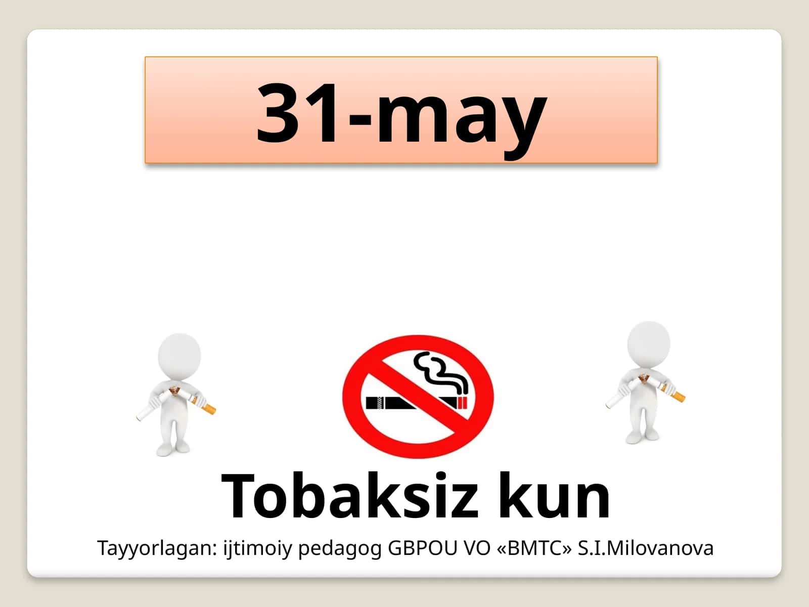 Kashandalikdan voz kechish va sog'lom turmush (2-variant) 1