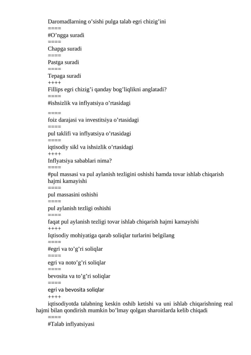 Daromadlarning o’sishi pulga talab egri chizig’ini 1