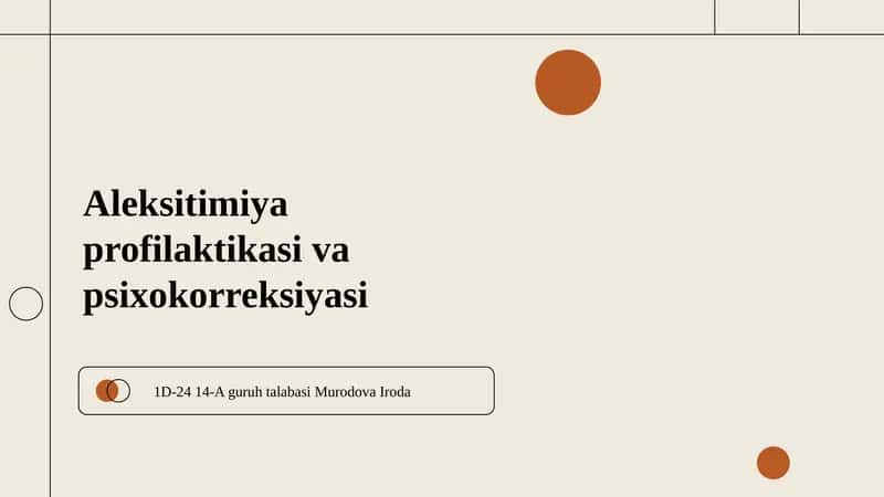 Aleksitimiyaprofilaktikasi va psixokorreksiyasi 1