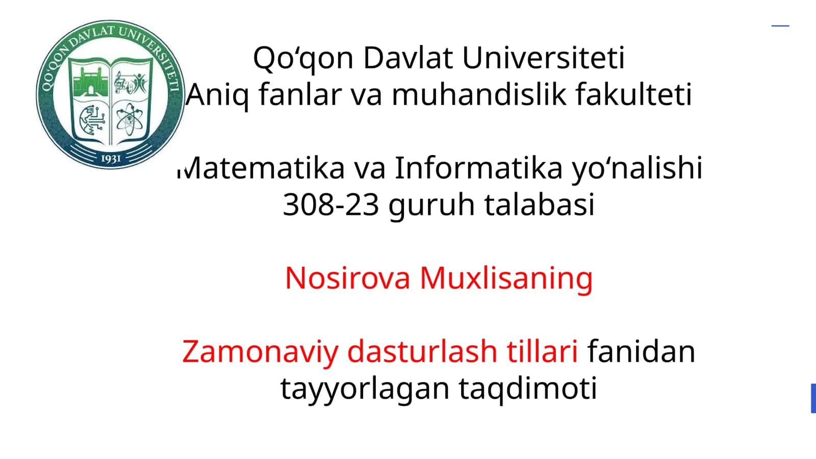 c++da shart operatorlari 1