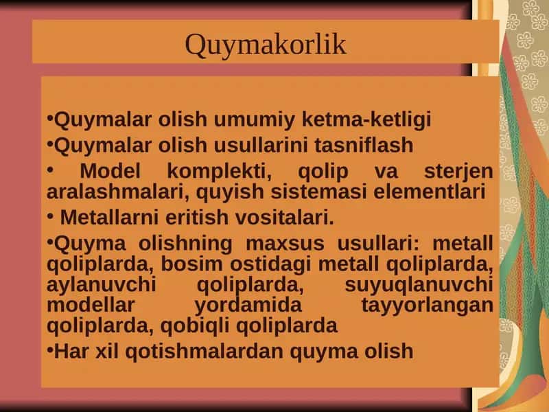 Quymakorlik 1