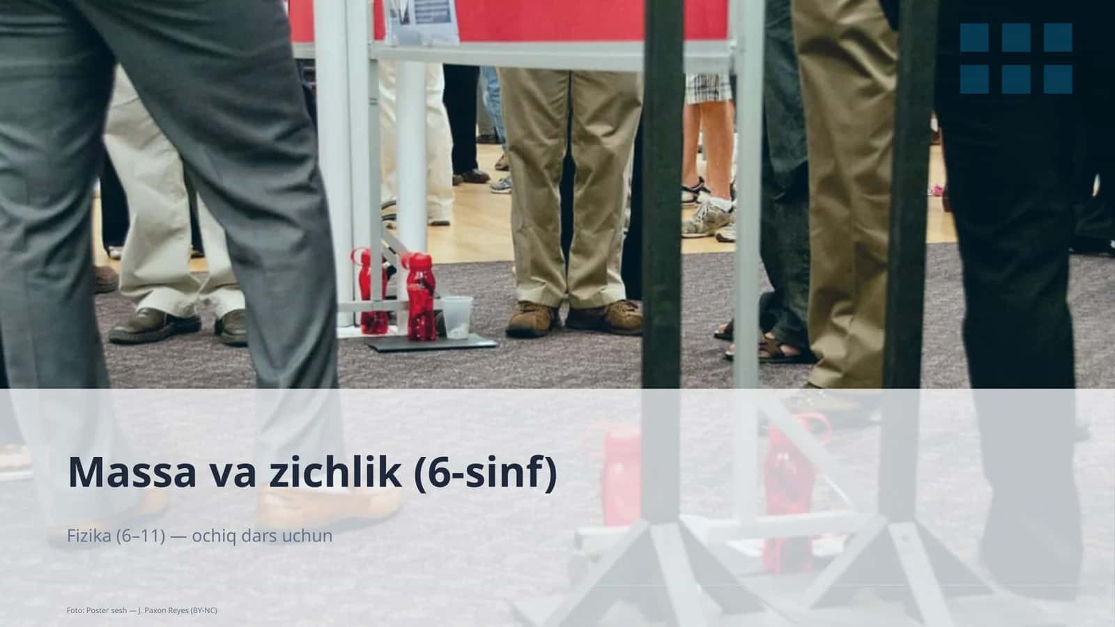 Massa va zichlik (6-sinf) 1