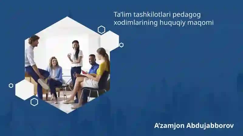 Umumiy pedagogika fanidan