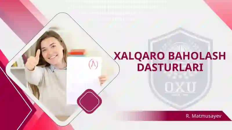 Xalqaro Baholash Dasturlari