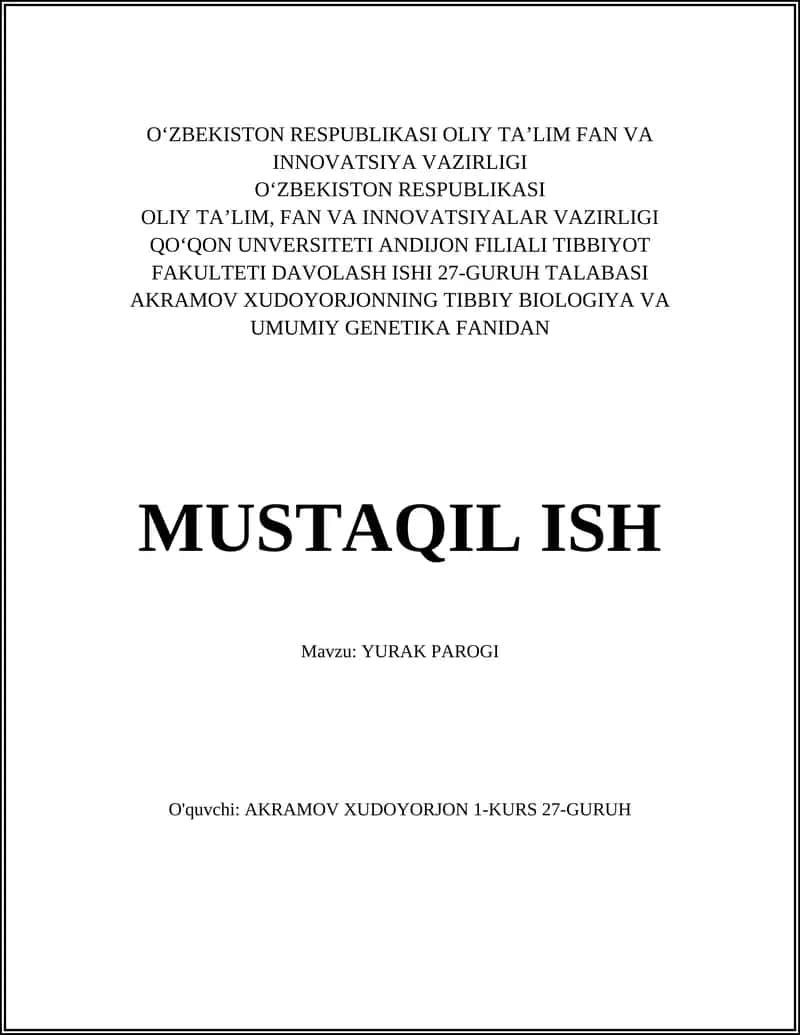 Yurak Parogi 1