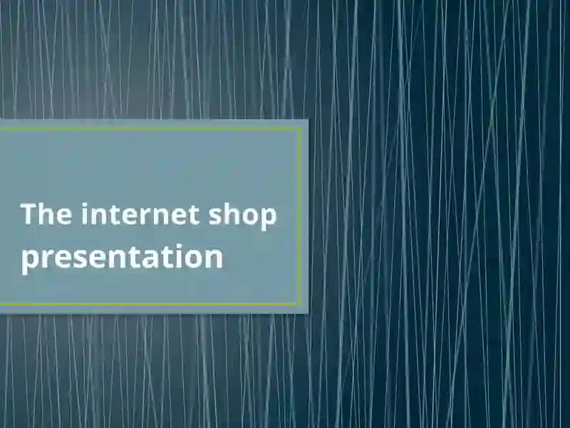 Online stores
