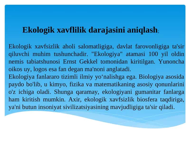 Ekologiya 1