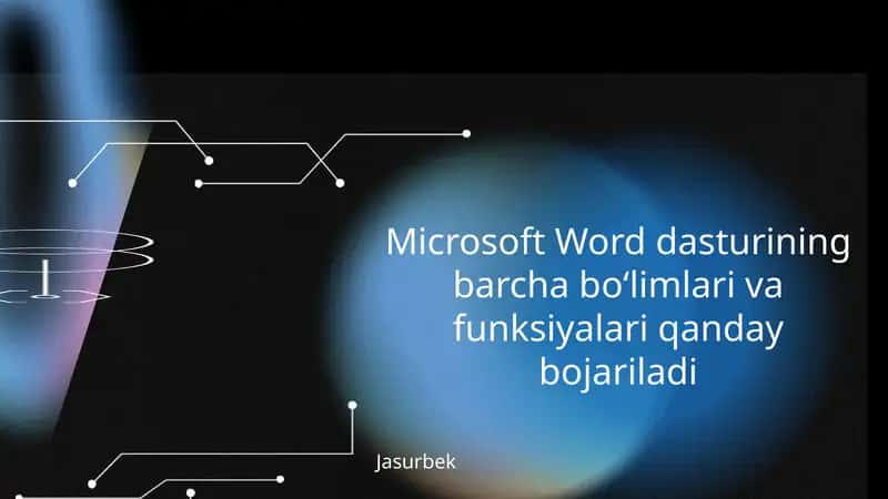 word dasturi 1
