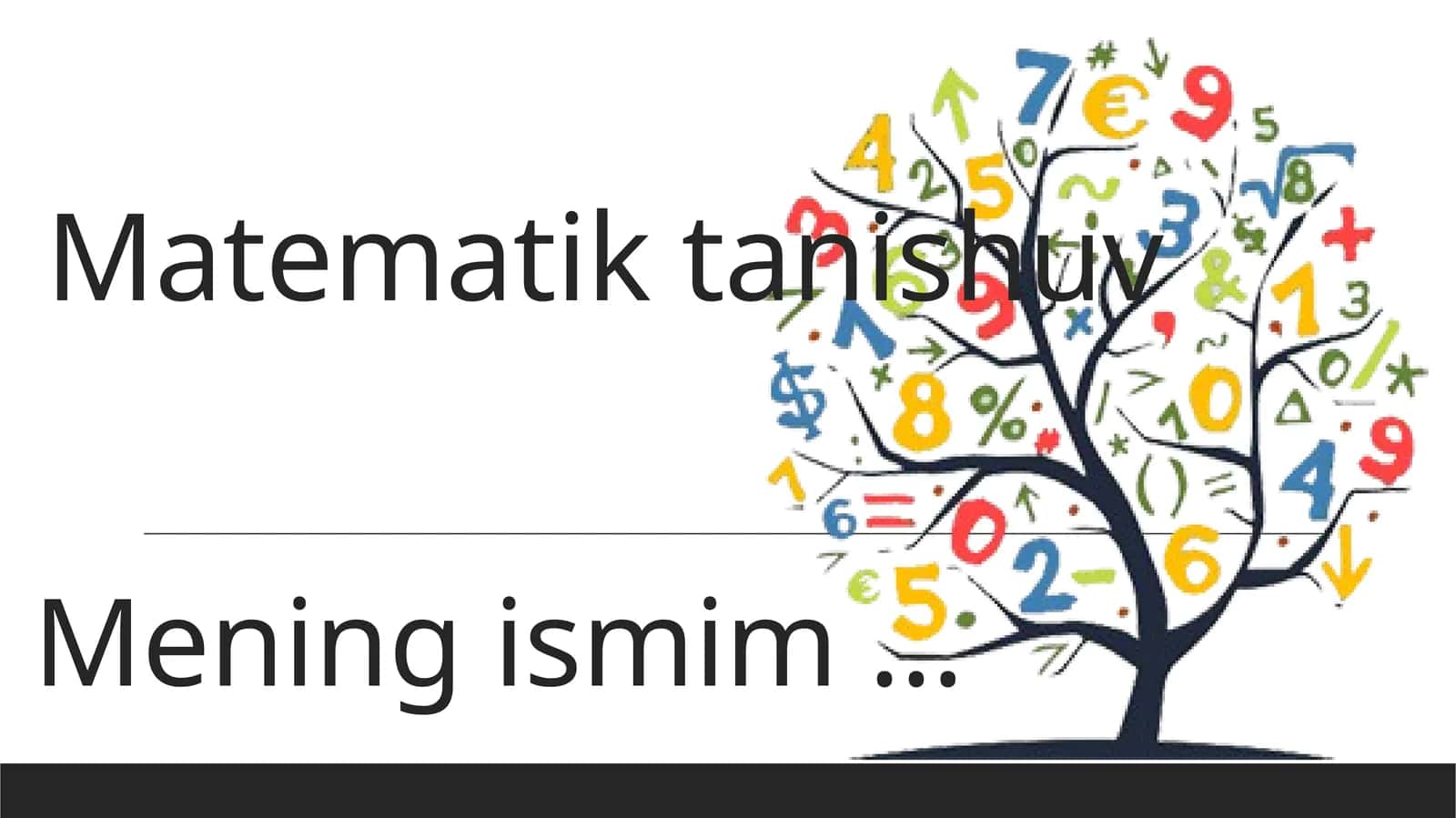 Harakatga doir masalalar va ularni yechish usullari 1