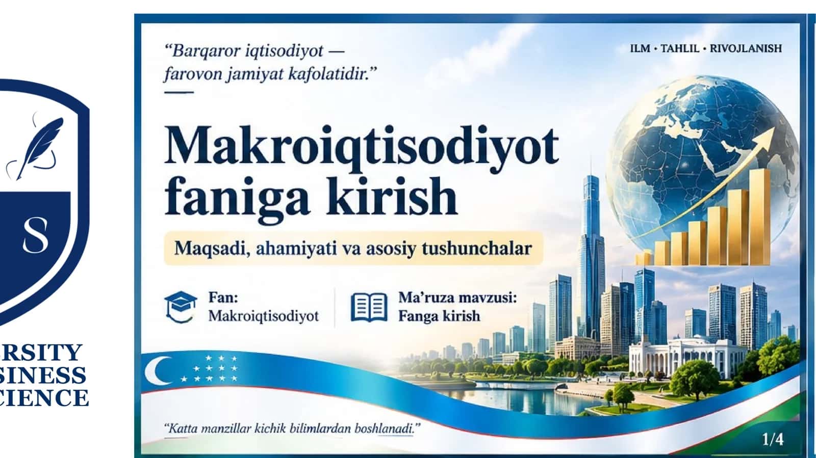 Makroiqtisodiyotga kirish 1