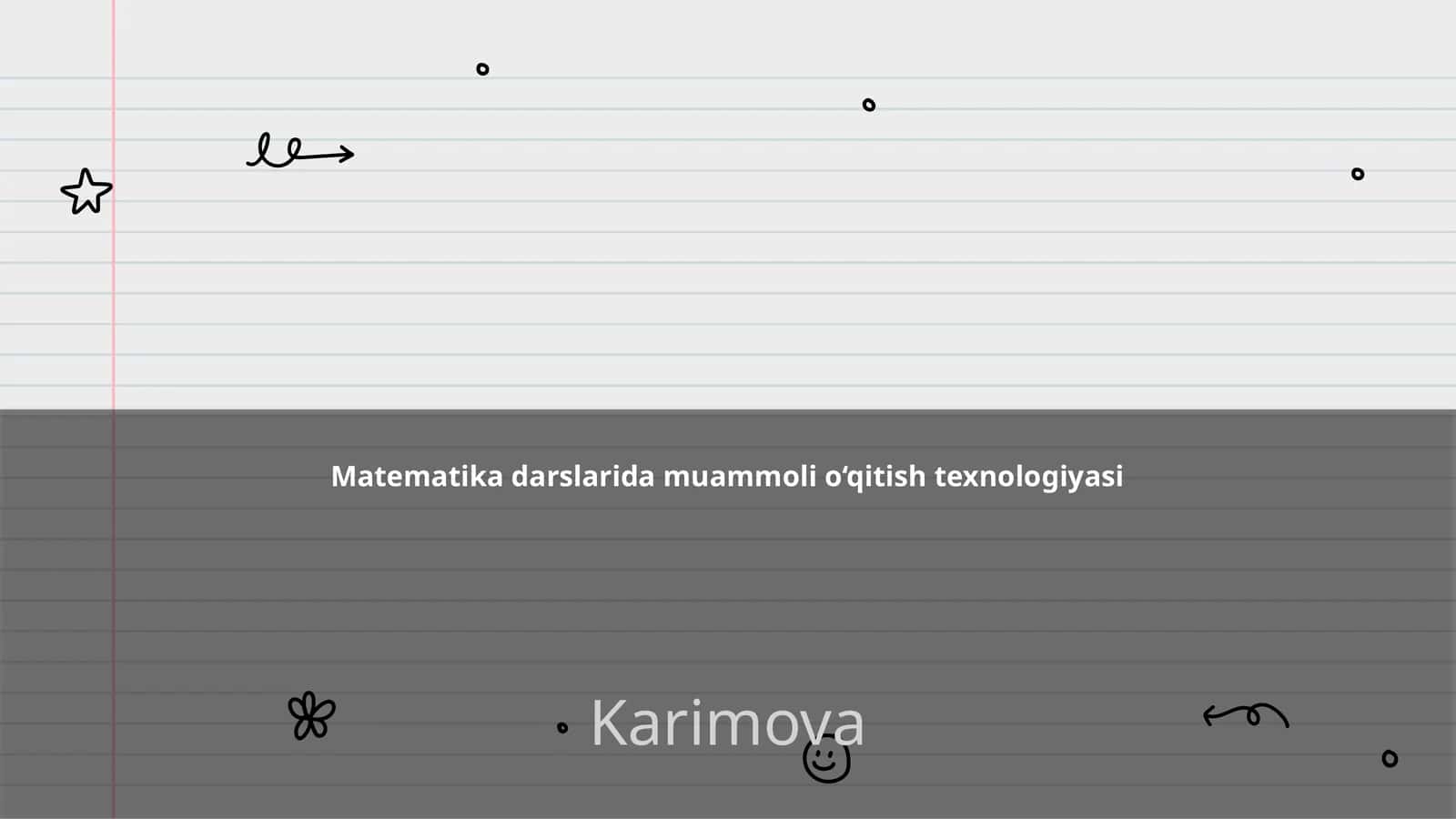 Muammoli o‘qitish texnologiyasi 1