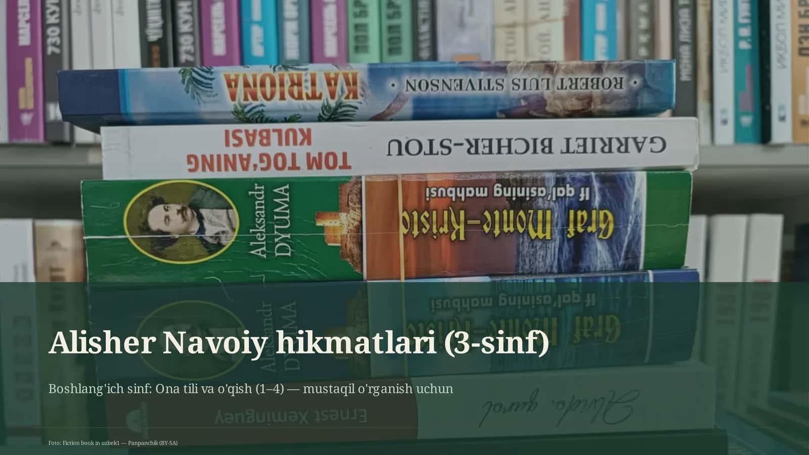 Alisher Navoiy hikmatlari (3-sinf) 1