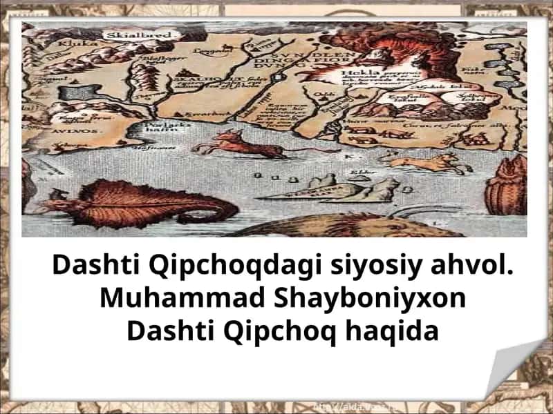 Dashti Qipchoqdagi siyosiy ahvol 1