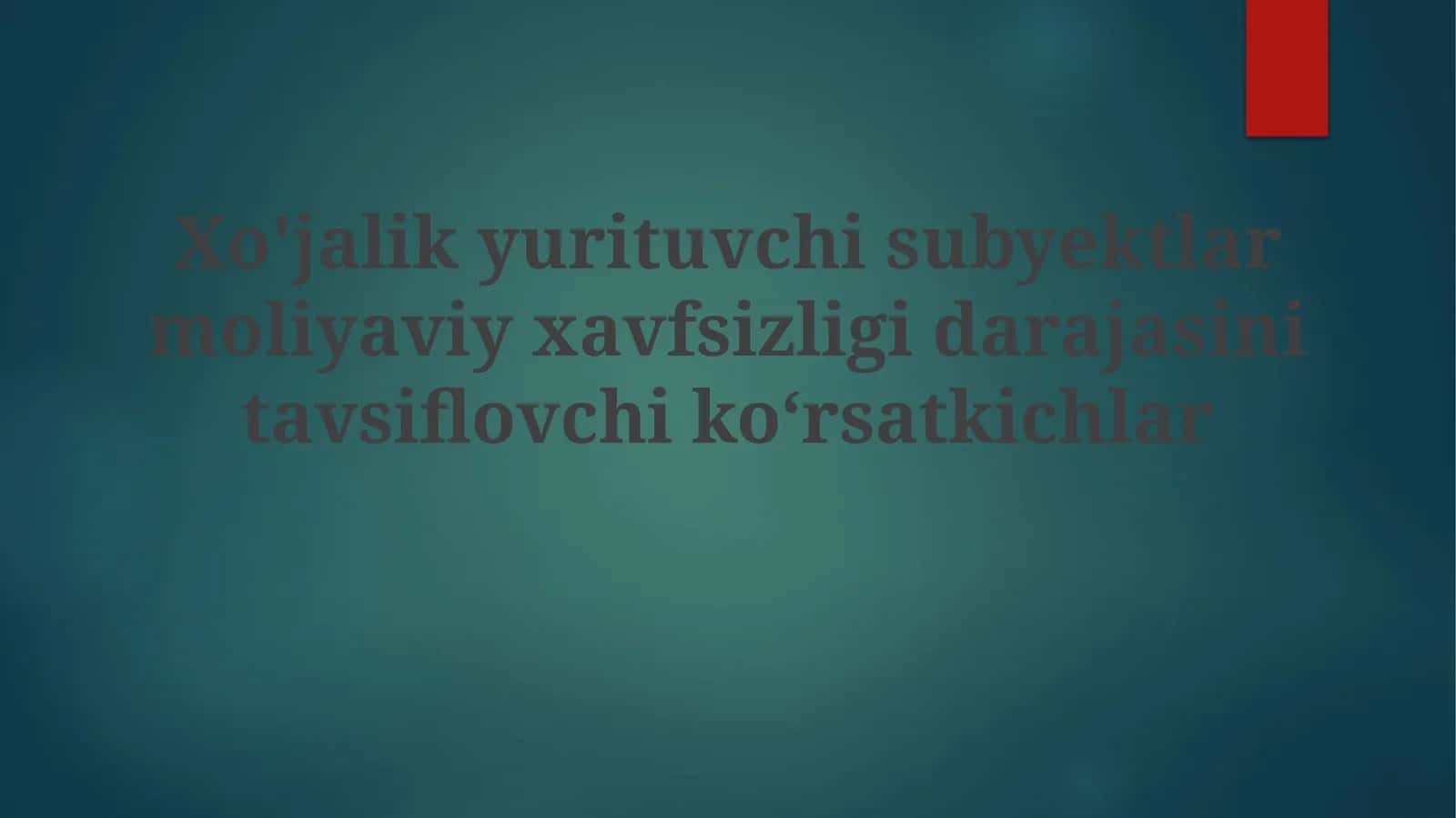Xo'jalik yurituvchisi 1