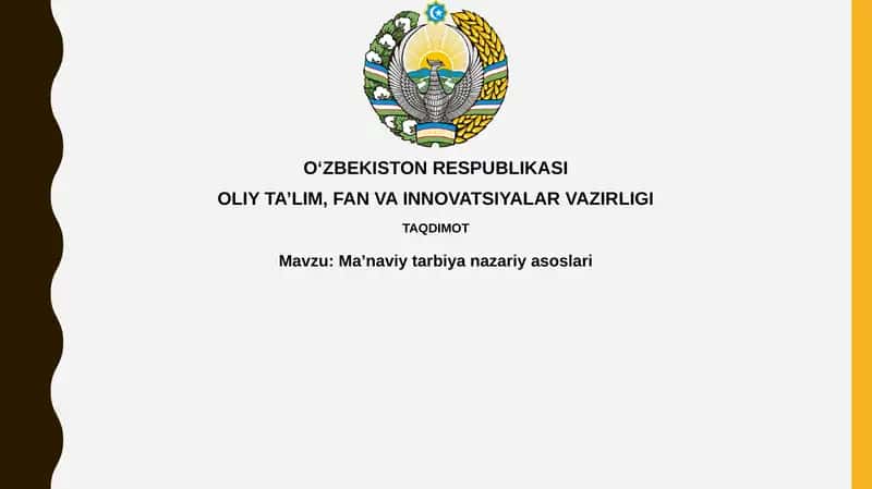 Maʼnaviy tarbiya ta'limotining falsafiy asoslari 1