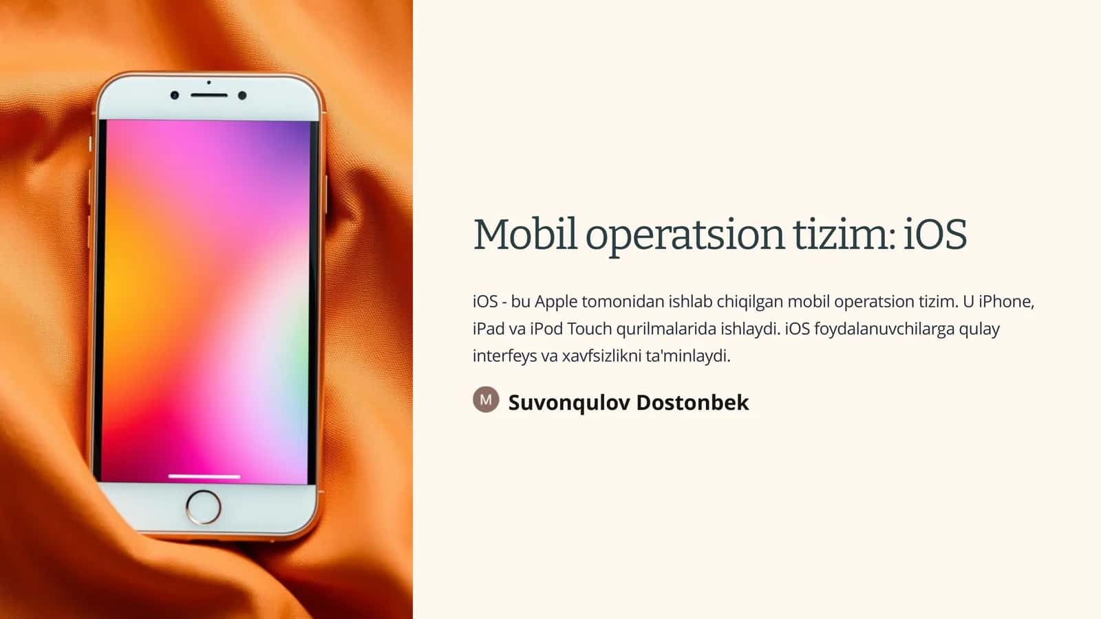 iOS 1