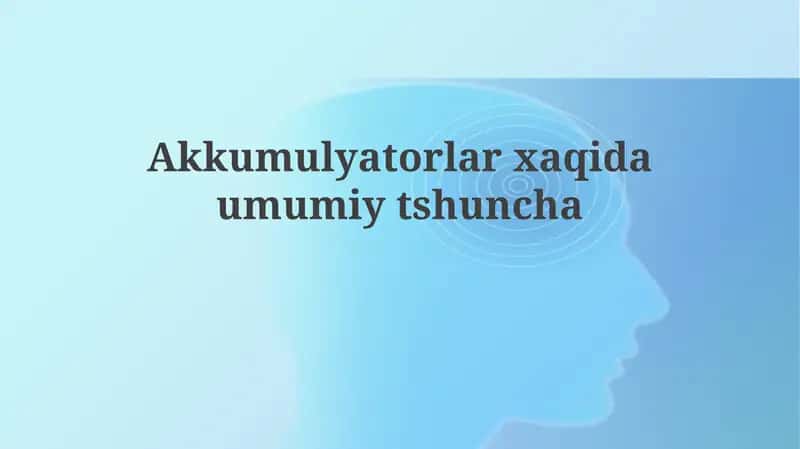 Batareyalar: Tarix, Turlari va Ishlash Prinsipi 1