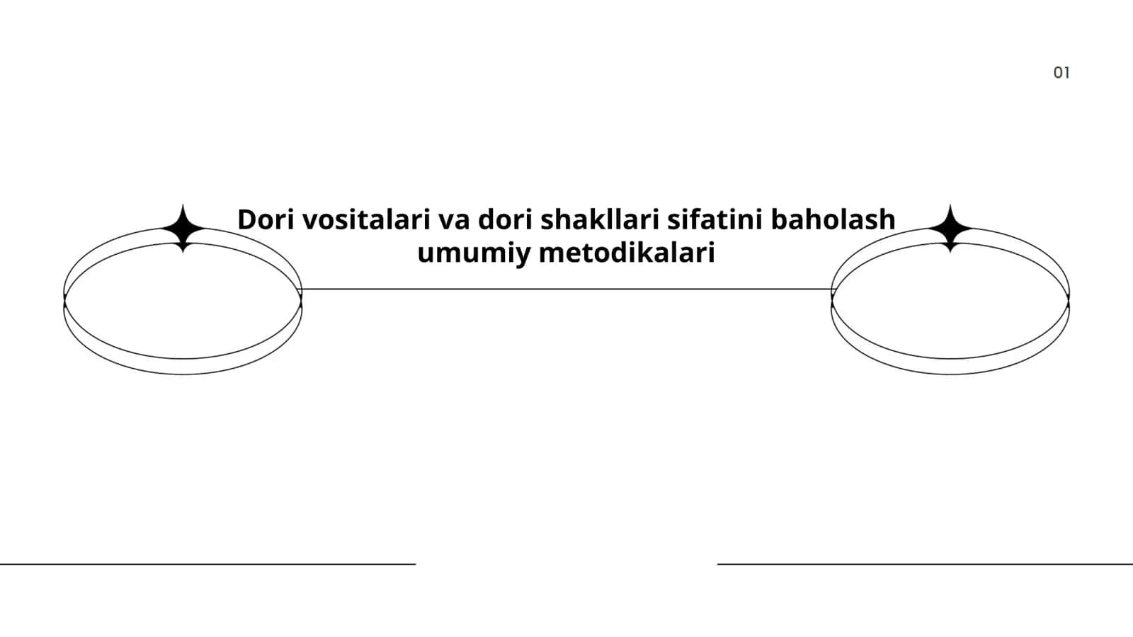 Dori vositalari va dori shakllari sifatini baholash umumiy metodikalari 1