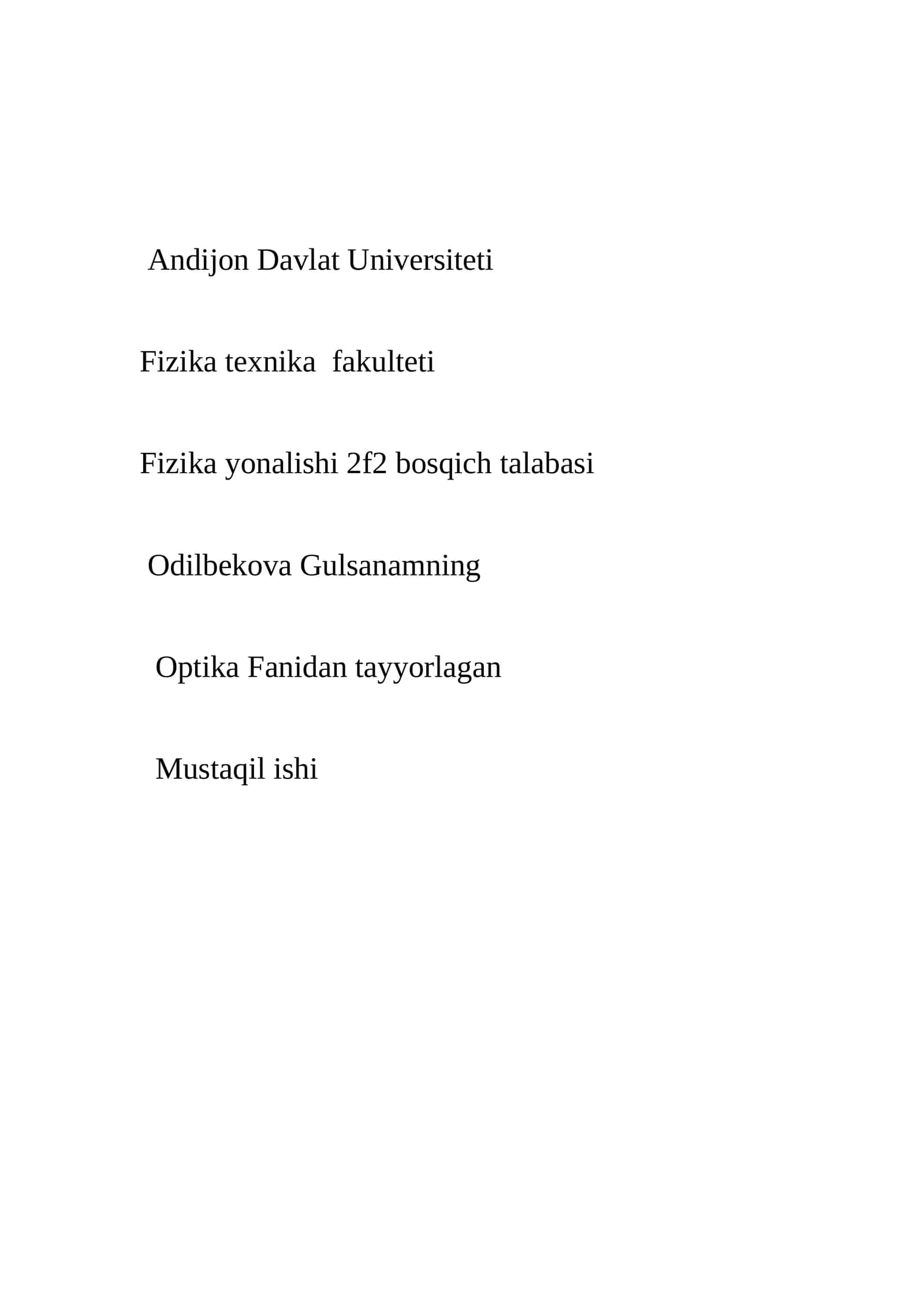 Linzalarning turlari 1