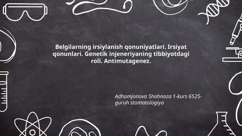 Antimutagenez 1