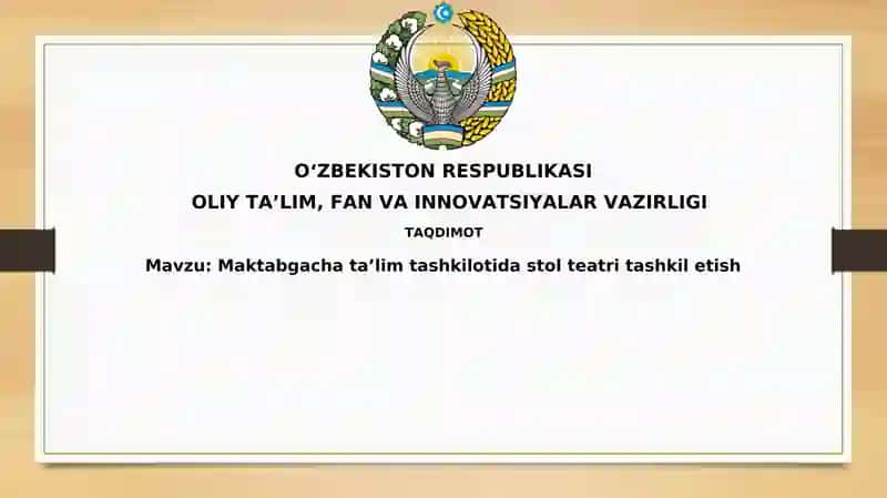 Stol teatri