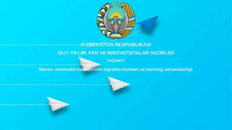 Logistika tizimlari 1