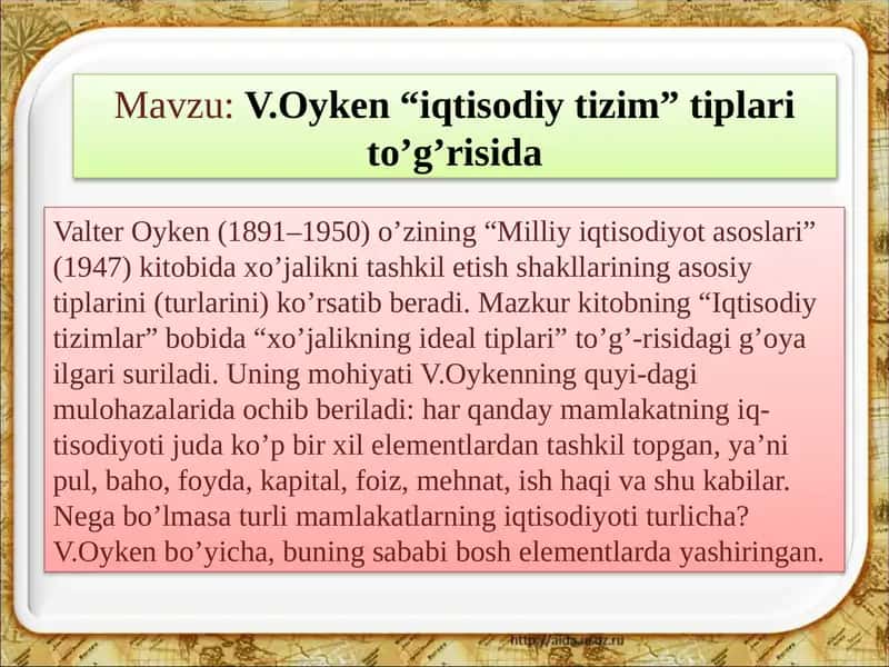 Milliy iqtisodiyot asoslari 1