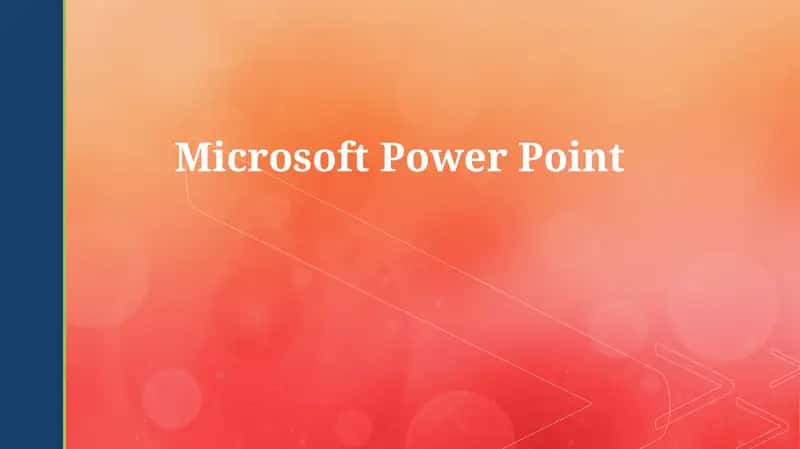 Microsoft Power Point 1